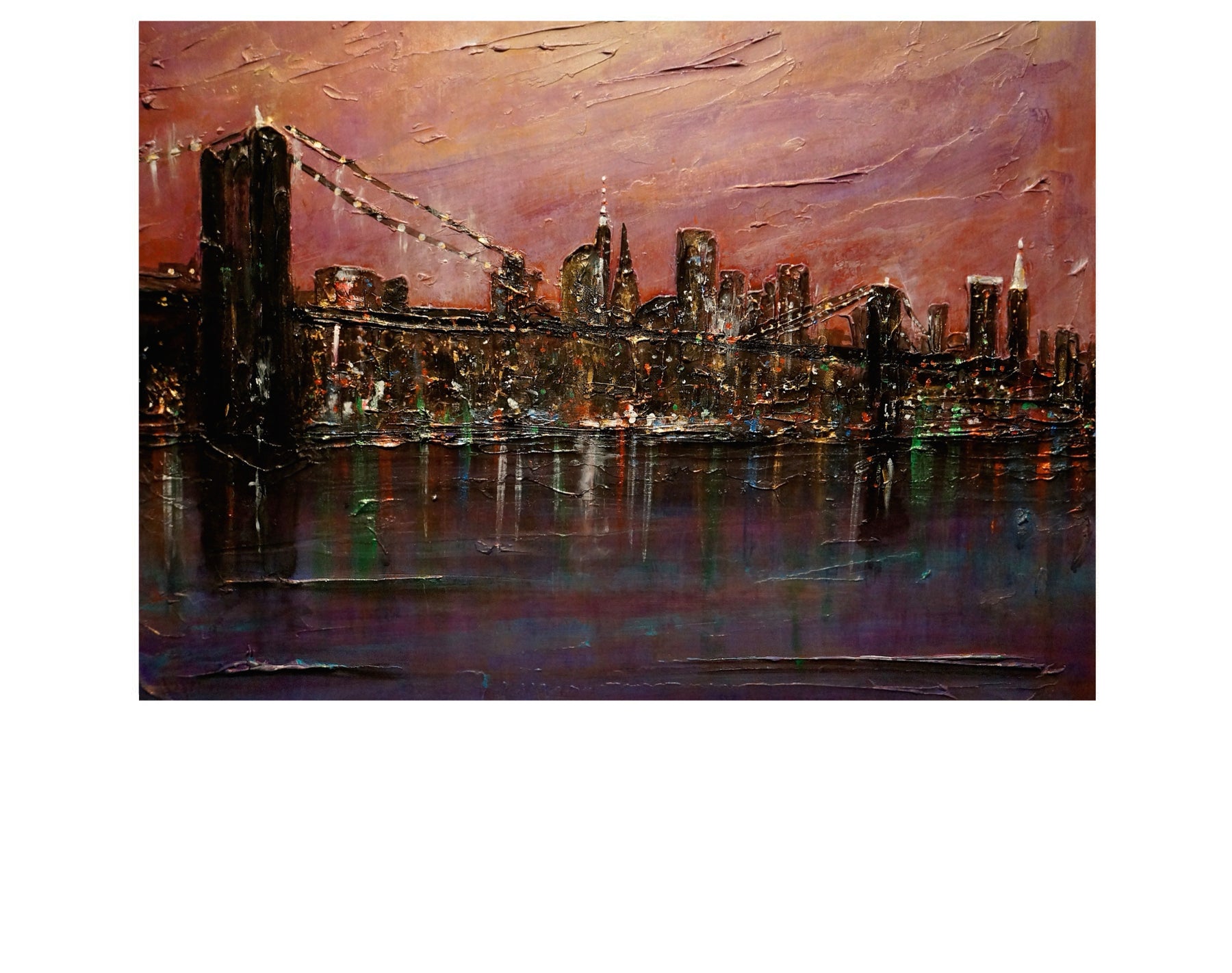 Brooklyn Bridge Art Prints from my Rest Of The World Art Gallery Collection