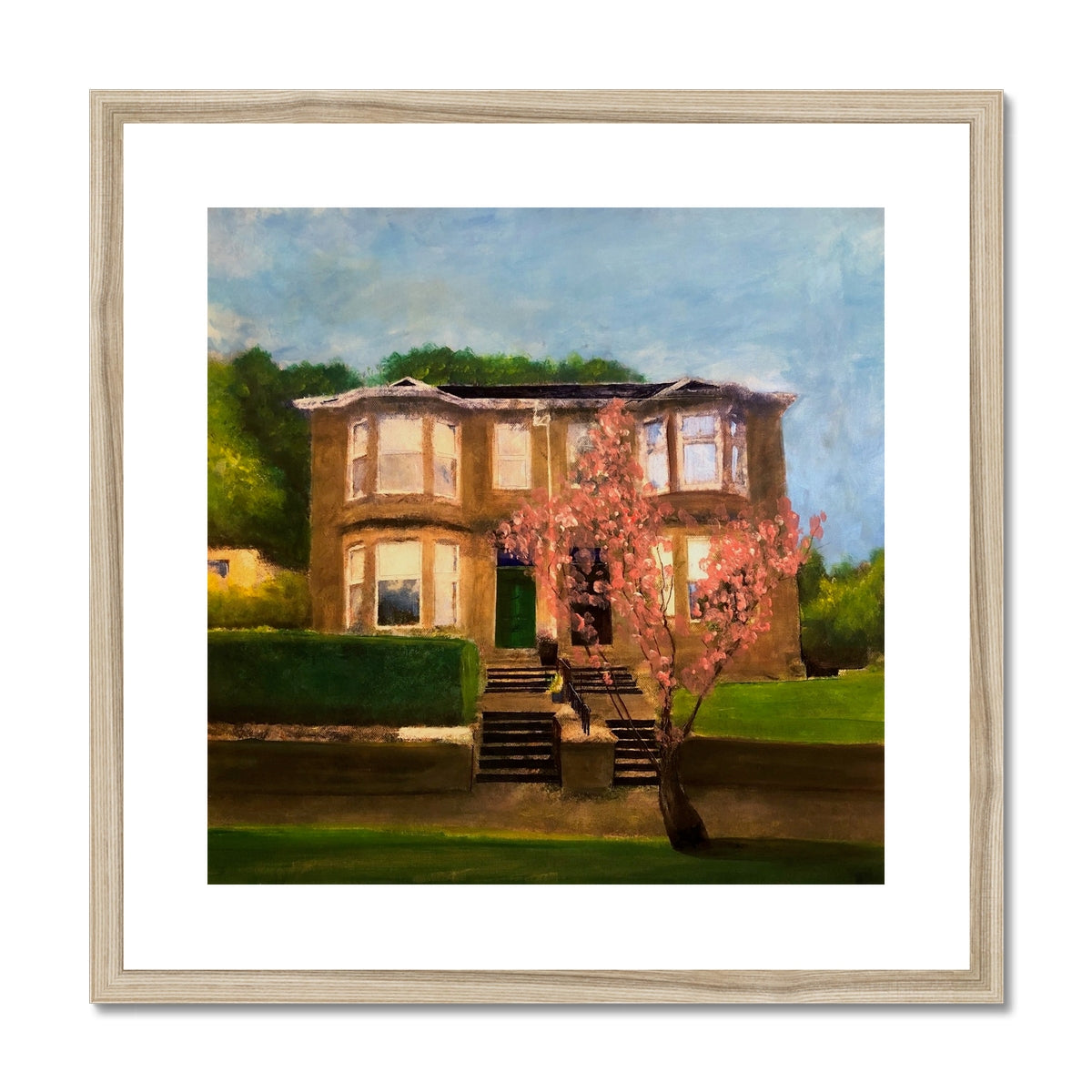 Broomberry Drive Painting | Framed &amp; Mounted Prints From Scotland