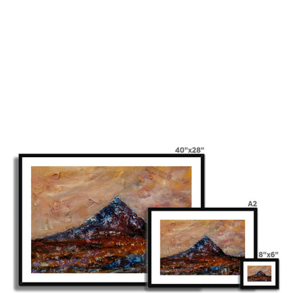 Buachaille Etive Mòr Painting | Framed &amp; Mounted Prints From Scotland