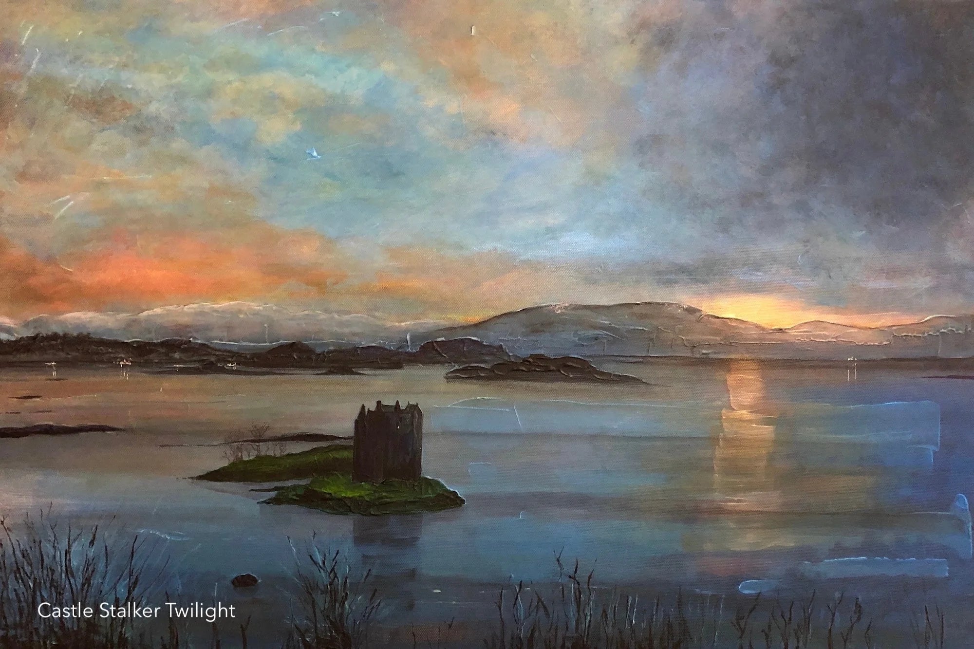 Buy Original Landscape Paintings Scotland-Scottish Artist Kevin Hunter