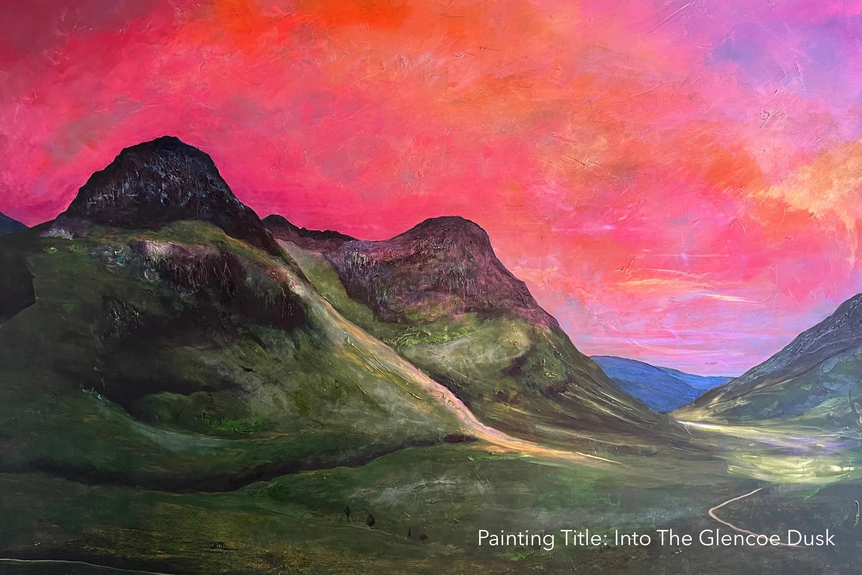 Buy Original Landscape Paintings Scotland-Scottish Artist Kevin Hunter