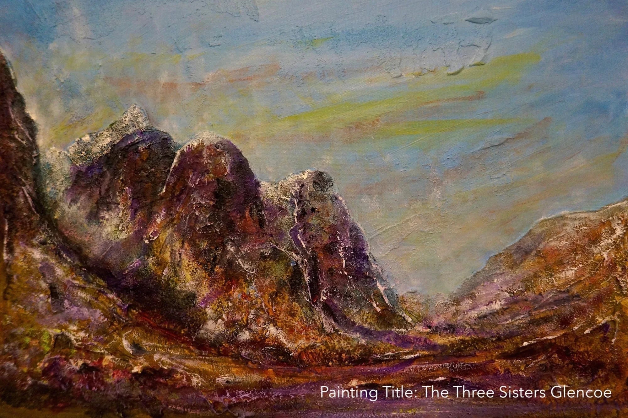 Buy Original Landscape Paintings Scotland-Scottish Artist Kevin Hunter