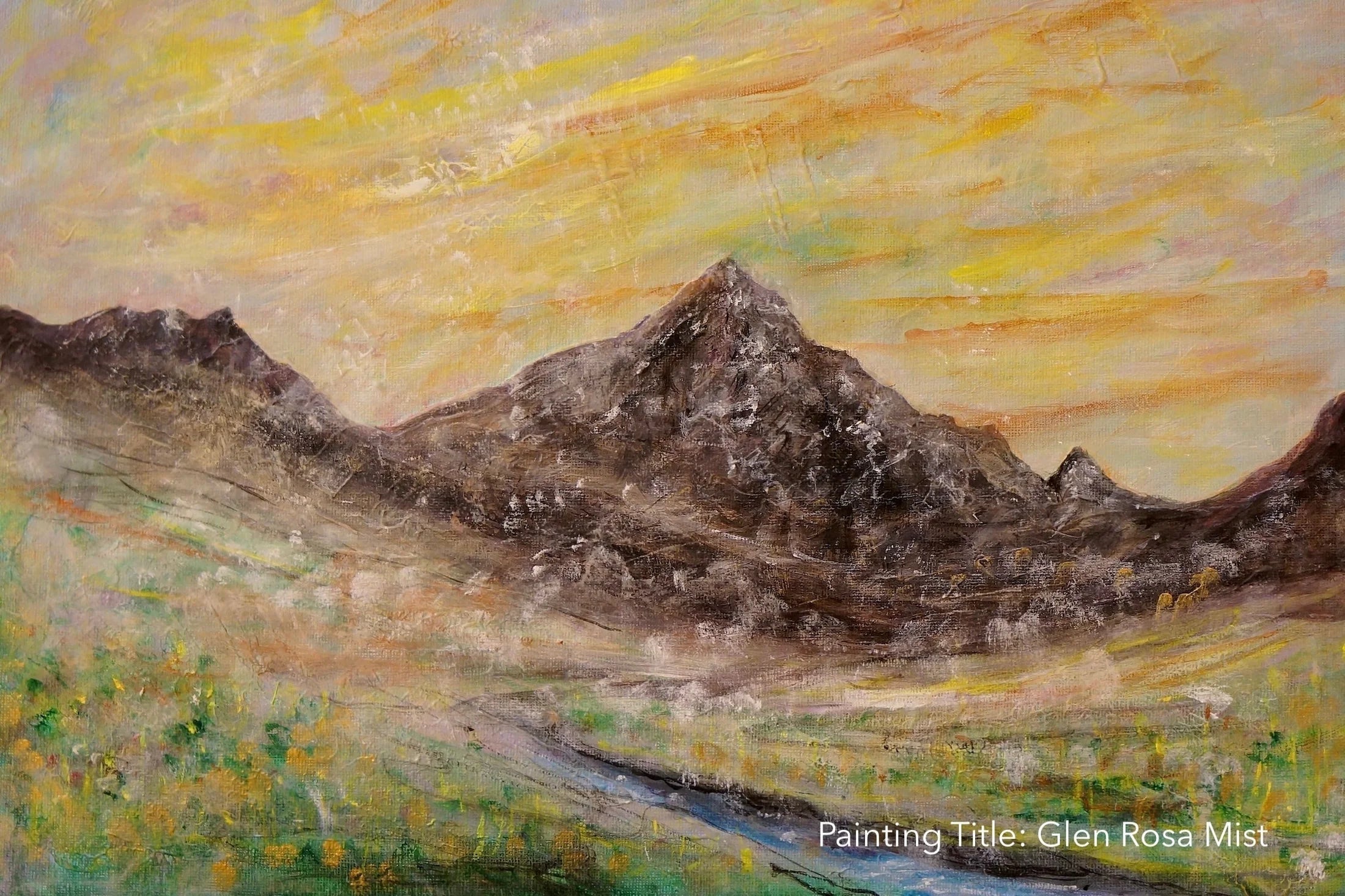 Buy Original Landscape Paintings Scotland-Scottish Artist Kevin Hunter