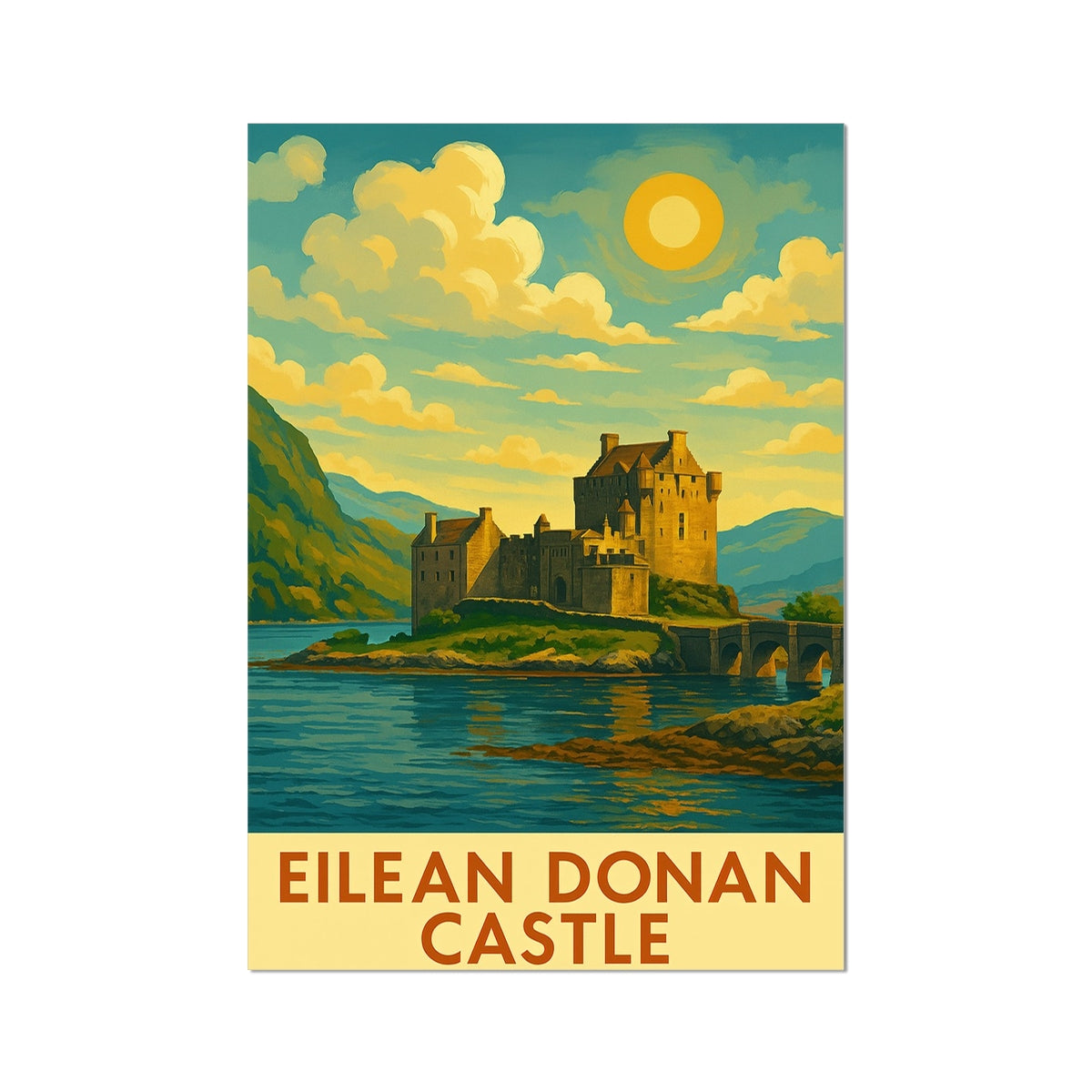 Eilean Donan Castle Kunstdruck