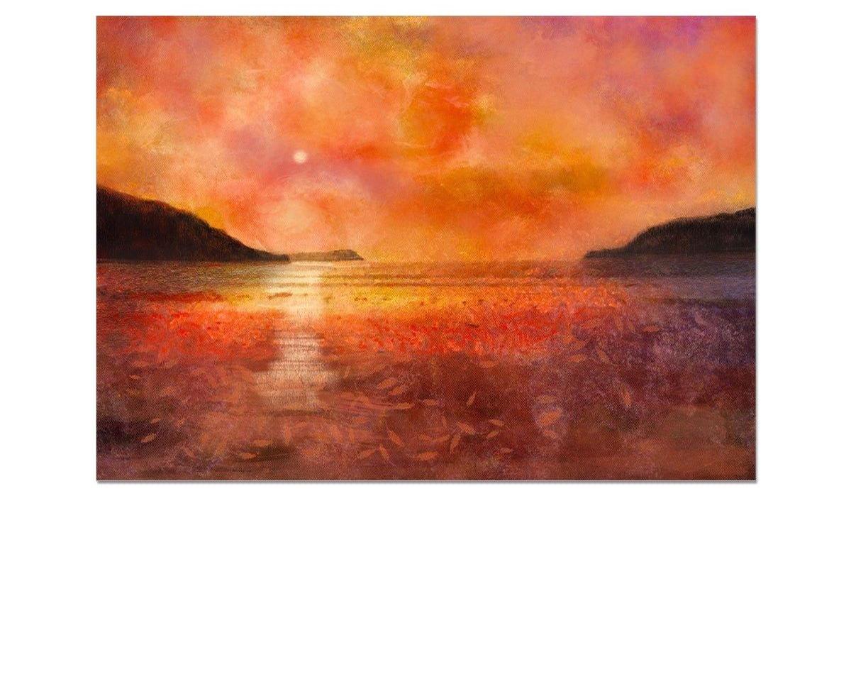 Calgary Beach Sunset Mull Art Prints