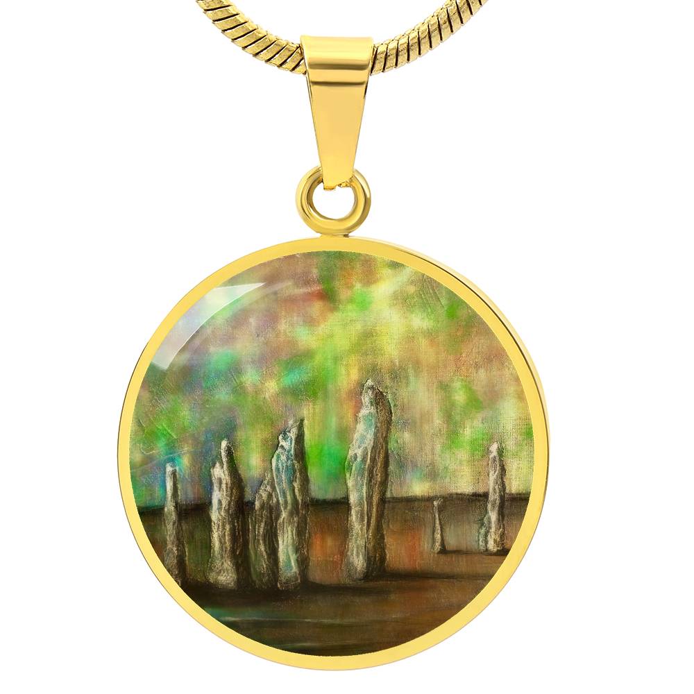 Callanish Northern Lights | Scottish Art Jewellery | Luxury Necklace