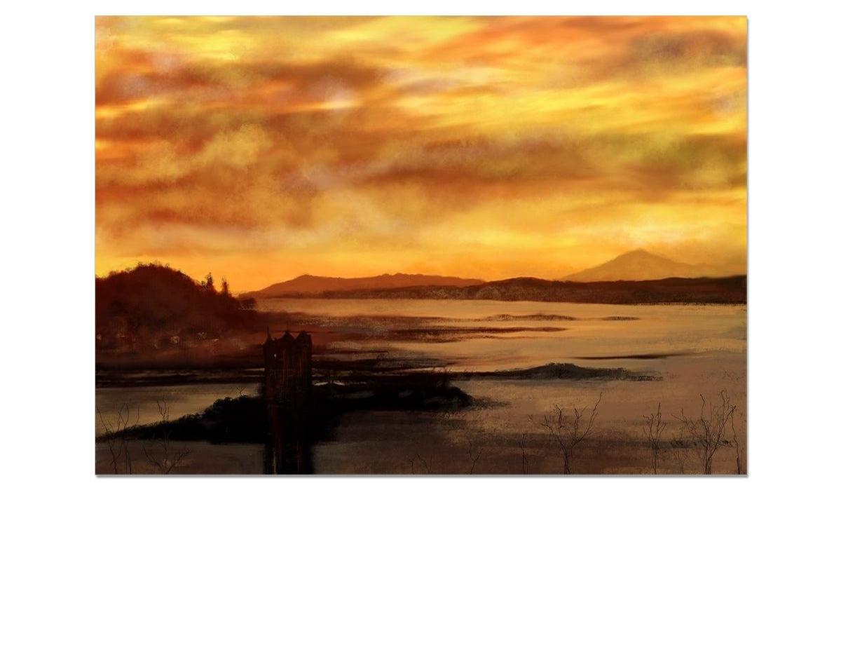 Castle Stalker Dusk Art Prints