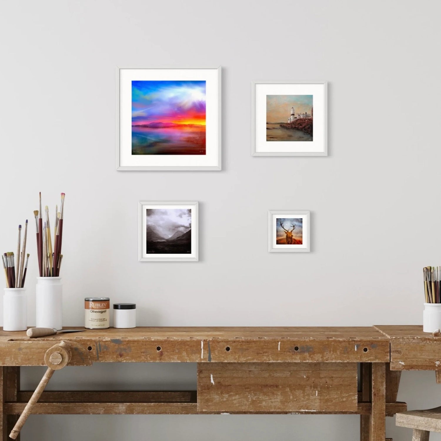 Castle Stalker Twilight | Scotland In Your Pocket Framed Prints