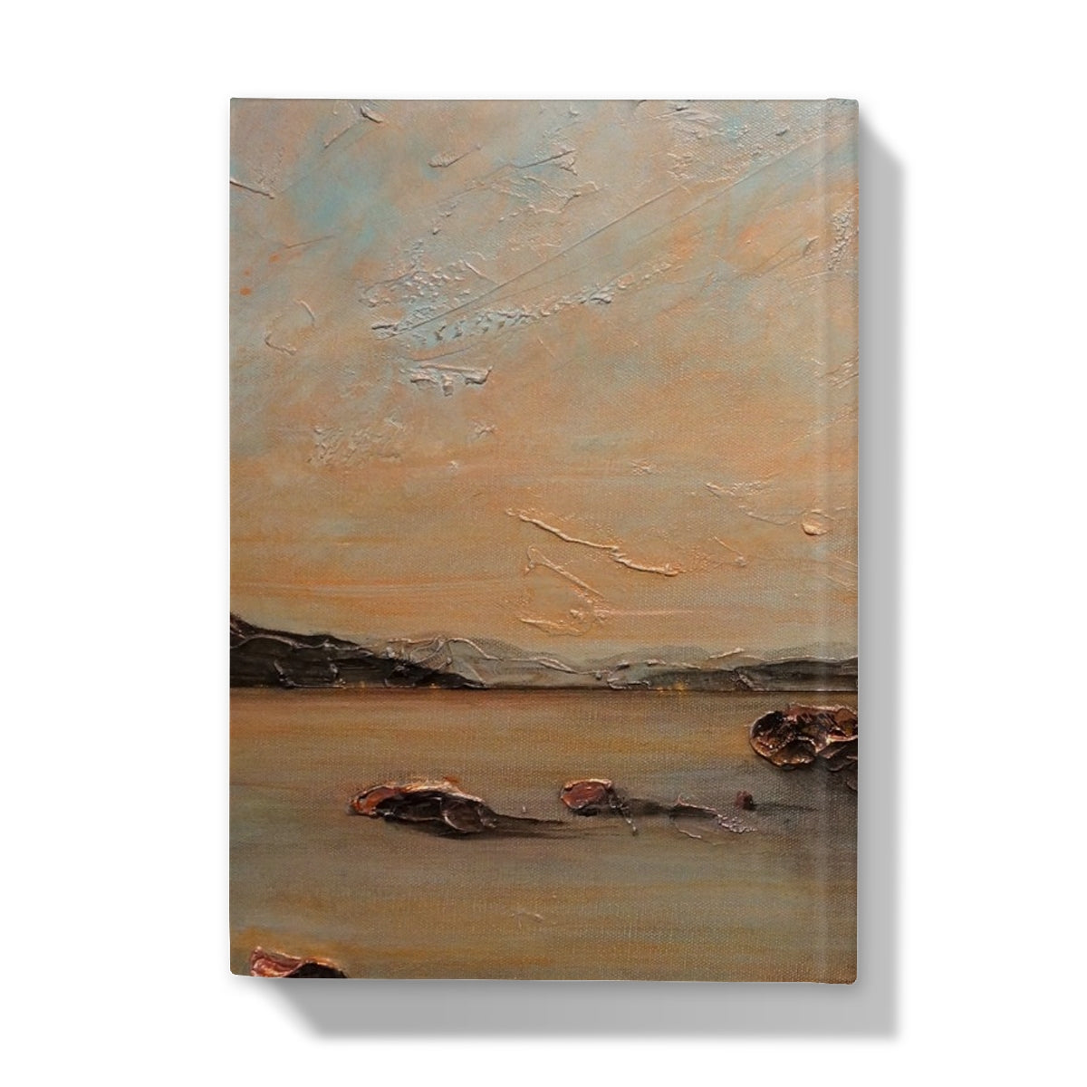 Cloch Lighthouse Dawn Art Gifts Hardback Journal-Journals & Notebooks-River Clyde Art Gallery-Paintings, Prints, Homeware, Art Gifts From Scotland By Scottish Artist Kevin Hunter