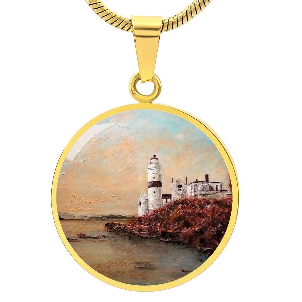 Cloch Lighthouse Dawn | Scottish Art Jewellery | Luxury Necklace