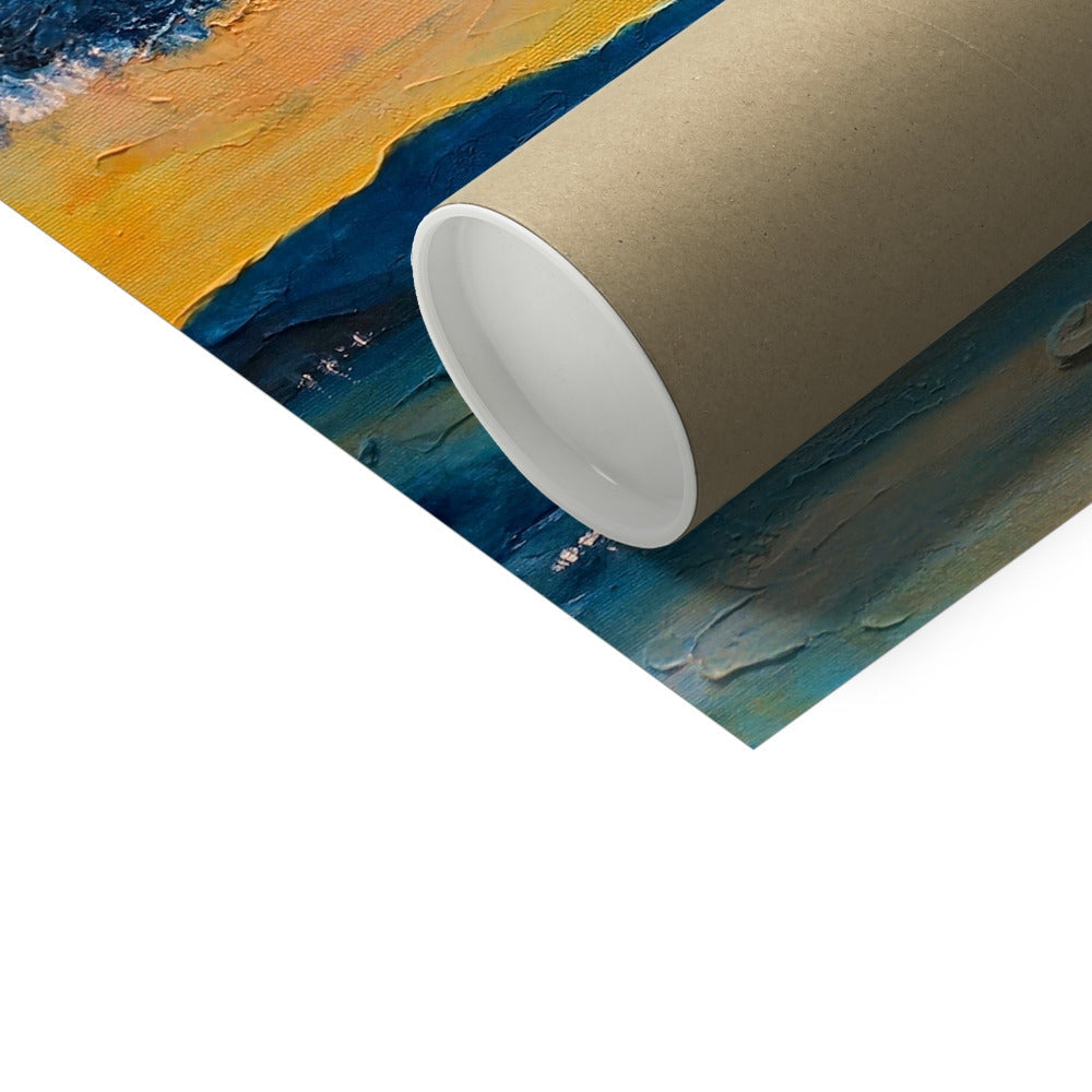 Clyde Summer Storm Clouds Hahnemuhle German Etching print in brown cardboard tube