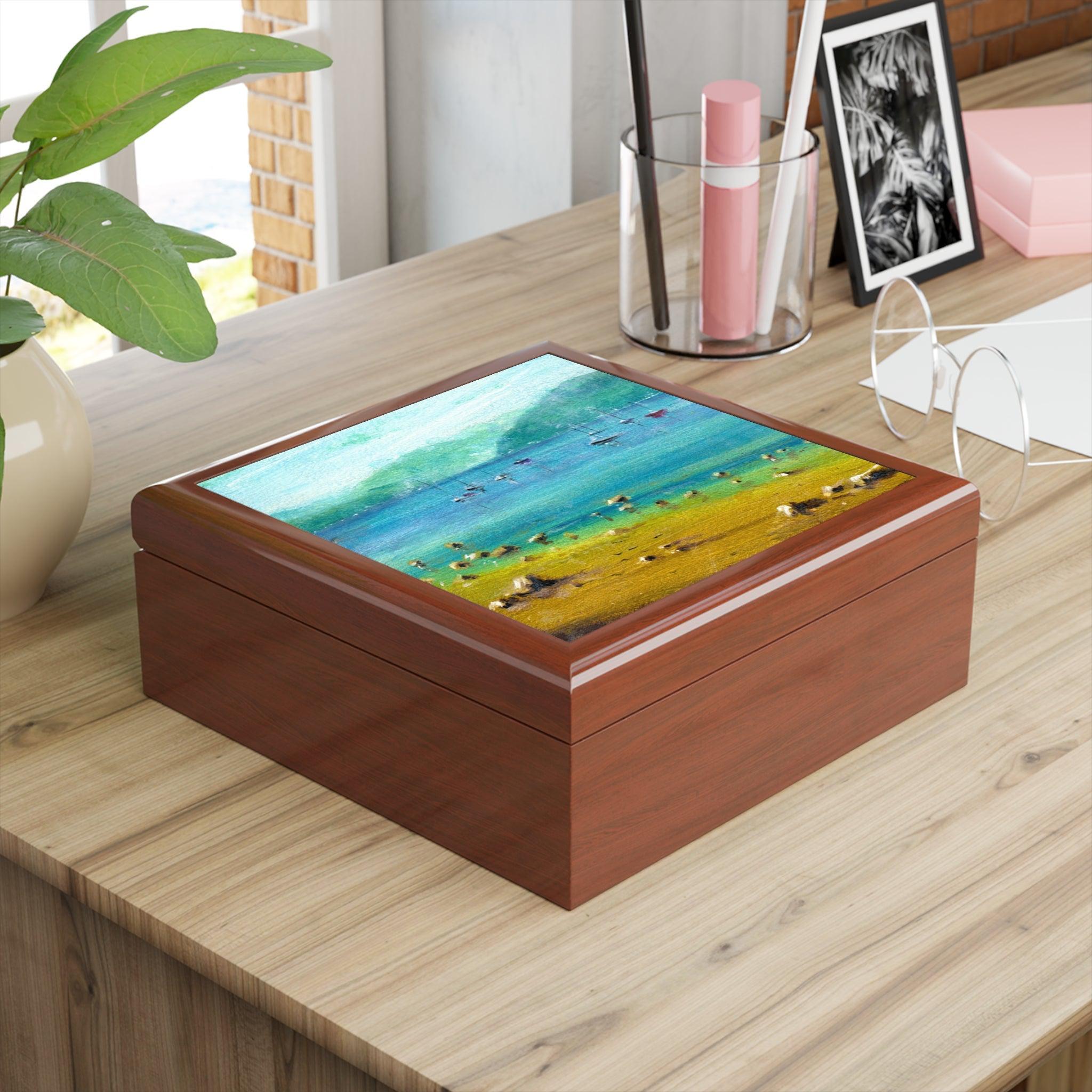 Clyde Summers Day | Art Jewellery Box | Scotland