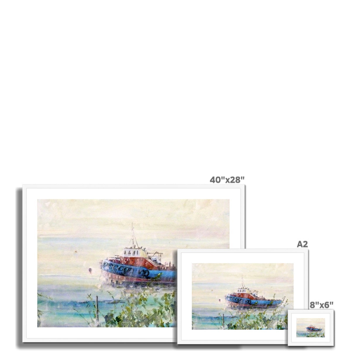 Columbas On The Clyde Art Prints - River Gallery Scotland - Free Shipping Worldwide
