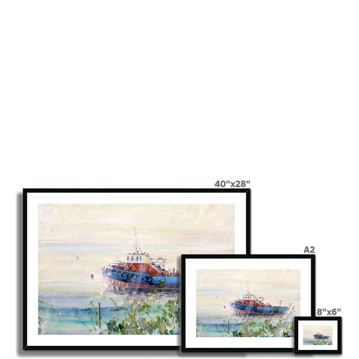 Columbas On The Clyde Art Prints - River Gallery Scotland - Free Shipping Worldwide