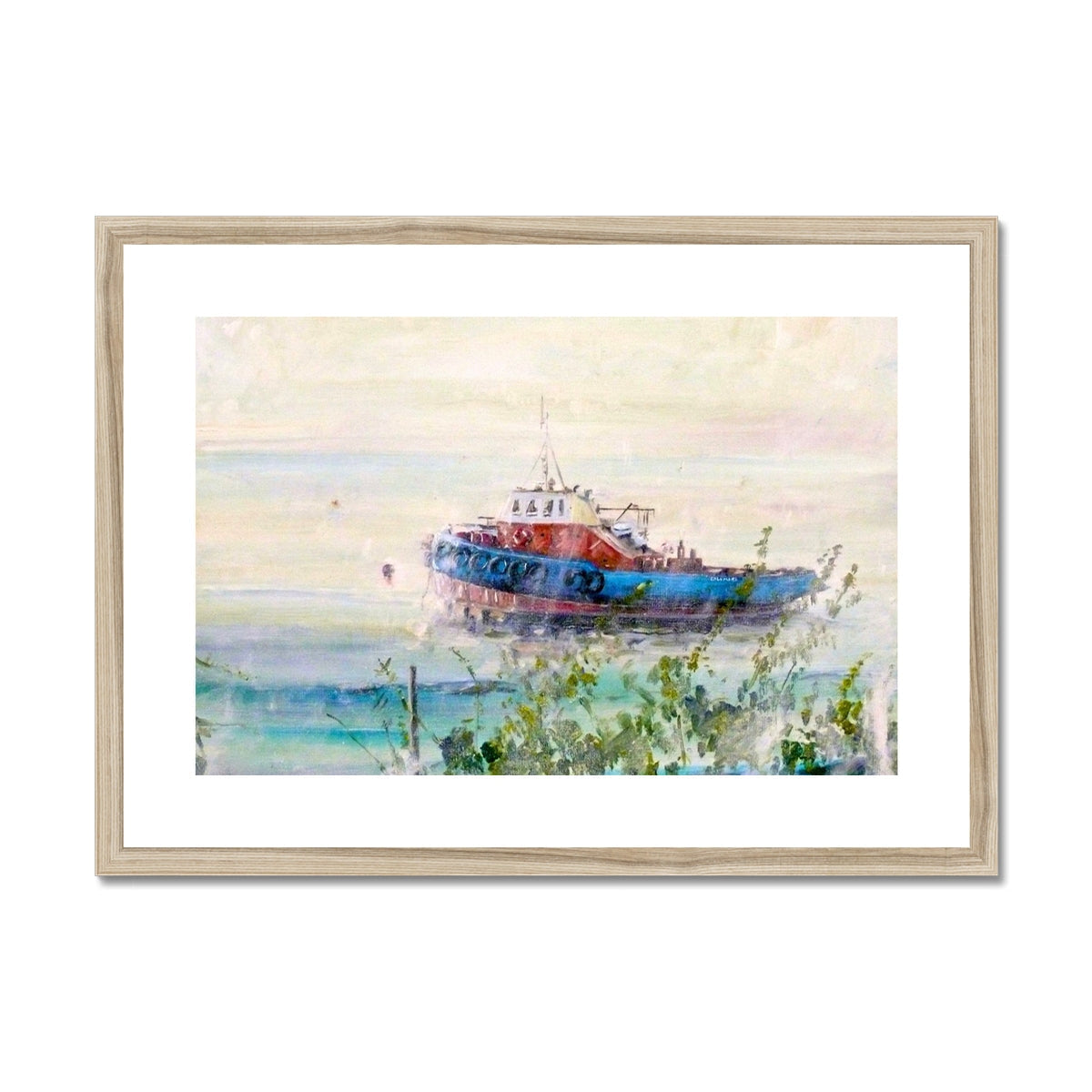 Columbas On The Clyde Art Prints - River Gallery Scotland - Free Shipping Worldwide