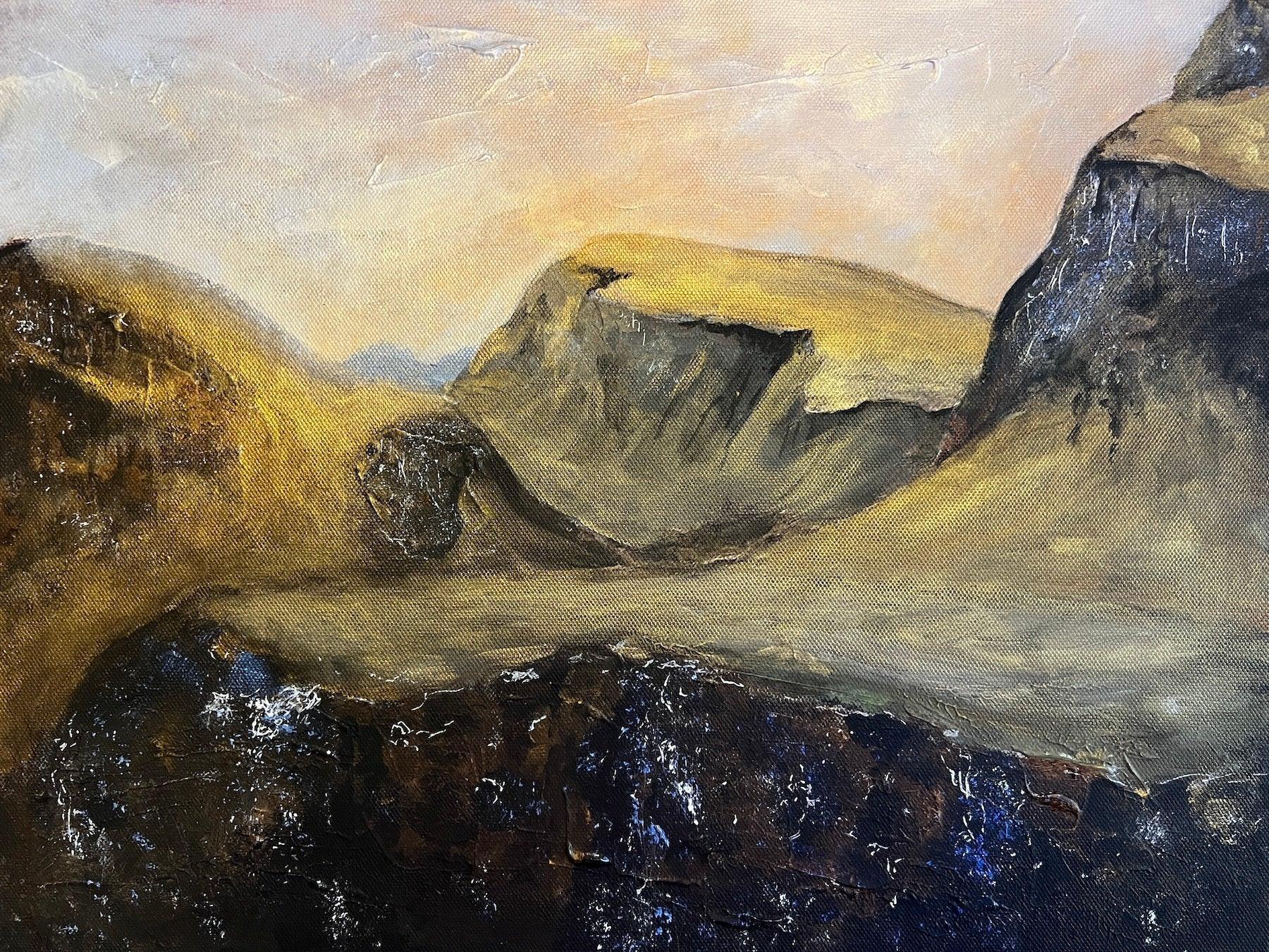 Commission Request Original Landscape Paintings From Scotland