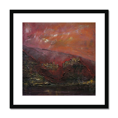 Corniglia Dusk Italy Painting | Framed &amp; Mounted Prints From Scotland