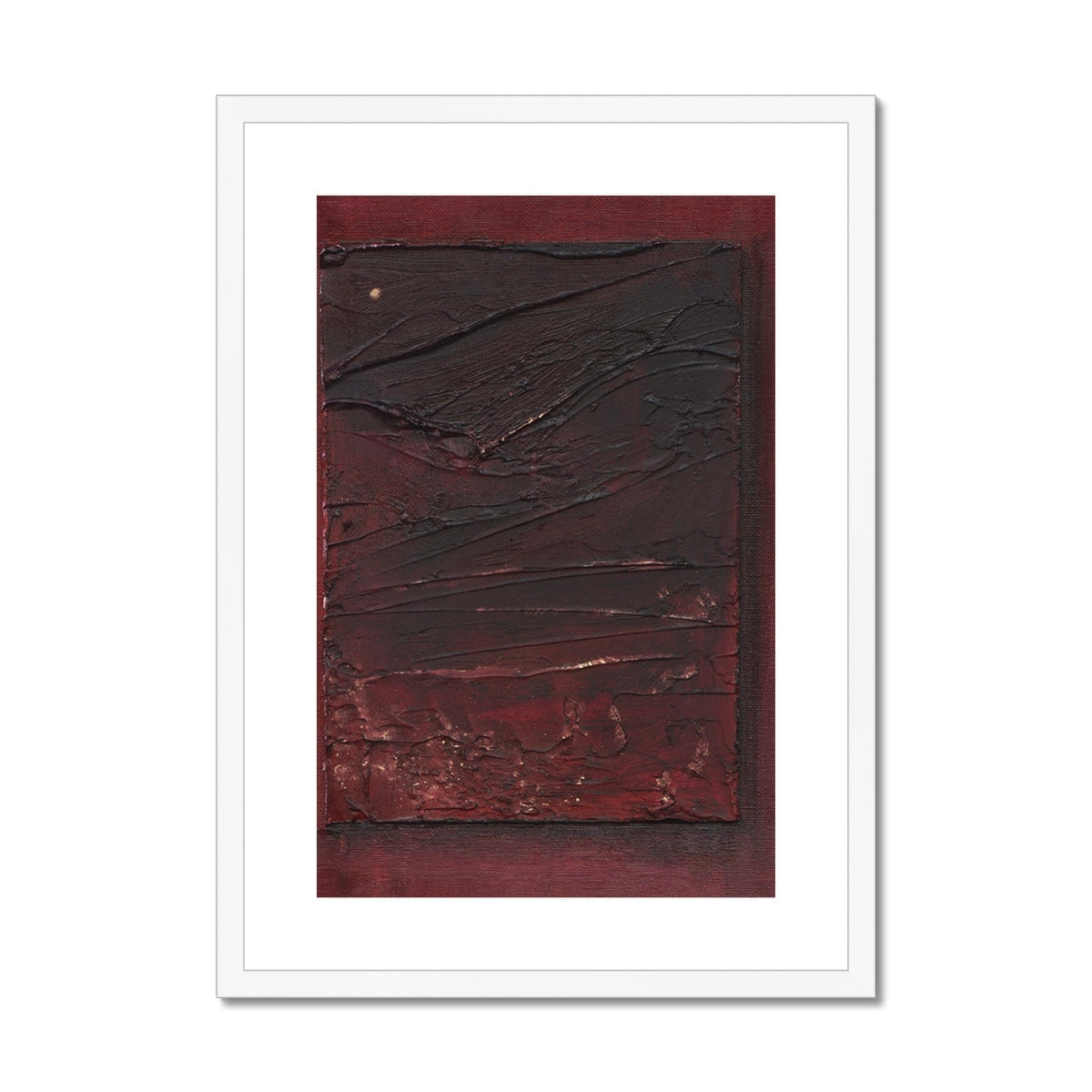 The Crimson Window Art Prints - Abstract & Impressionistic Gallery Scotland - Free Shipping Worldwide