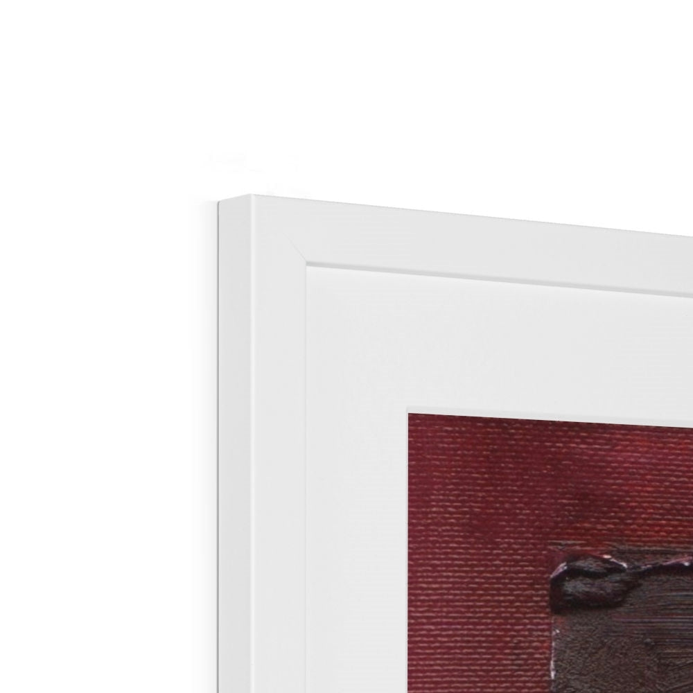 The Crimson Window Art Prints - Abstract & Impressionistic Gallery Scotland - Free Shipping Worldwide