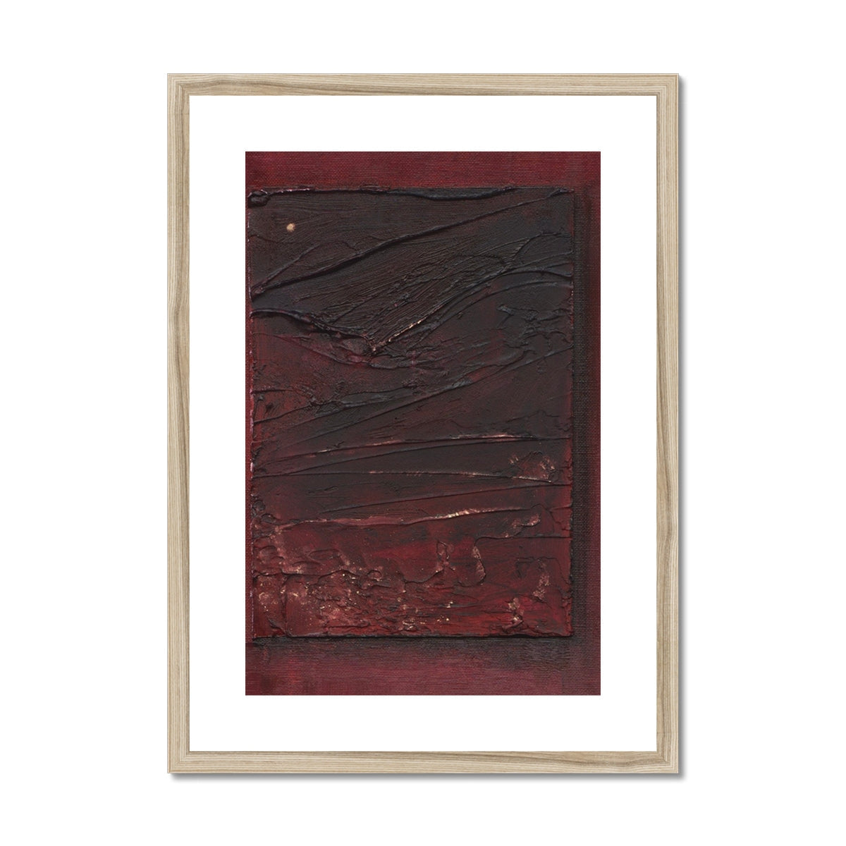 The Crimson Window Art Prints - Abstract & Impressionistic Gallery Scotland - Free Shipping Worldwide