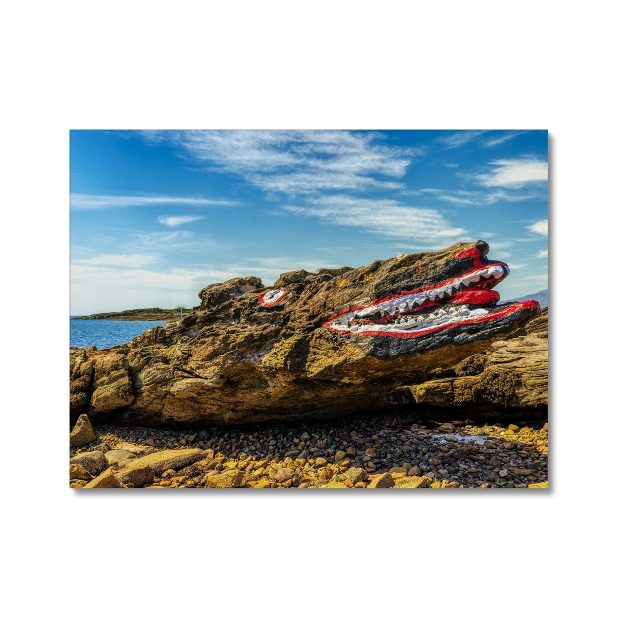 Crocodile Rock Millport | Scottish Landscape Photography | Canvas