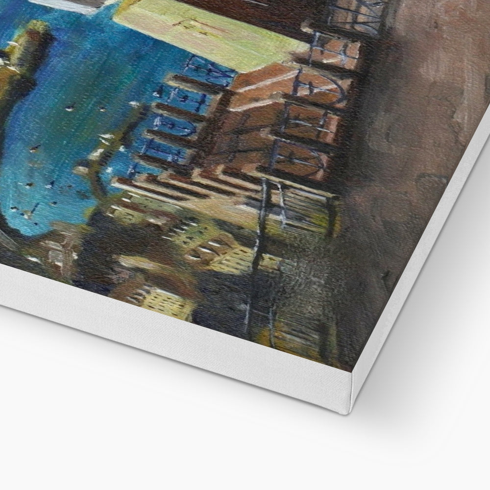 Canvas print of The Cross of Lorraine cityscape with warm orange tones