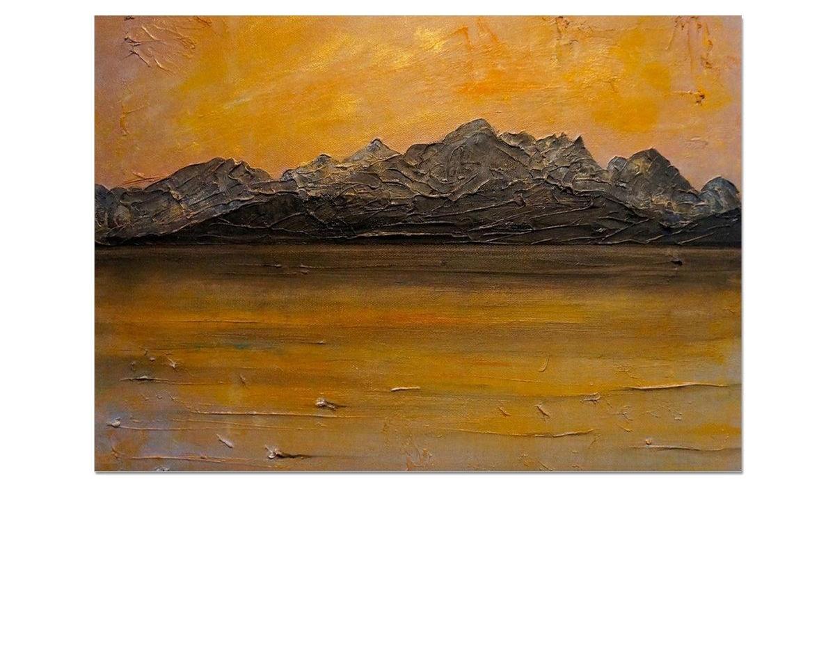 Cuillin Sunset Skye Art Prints from my Skye Art Gallery Collection