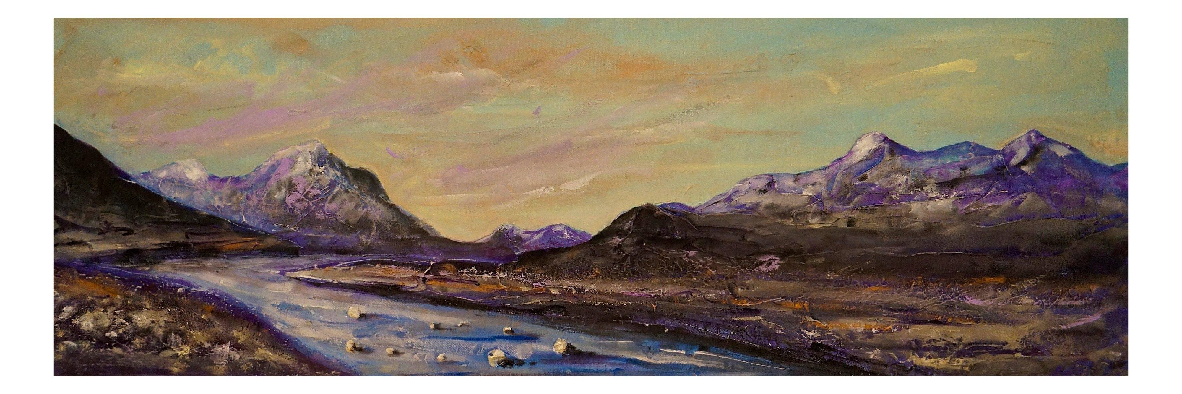 Cuillin Winter Skye Scotland Panoramic Fine Art Prints