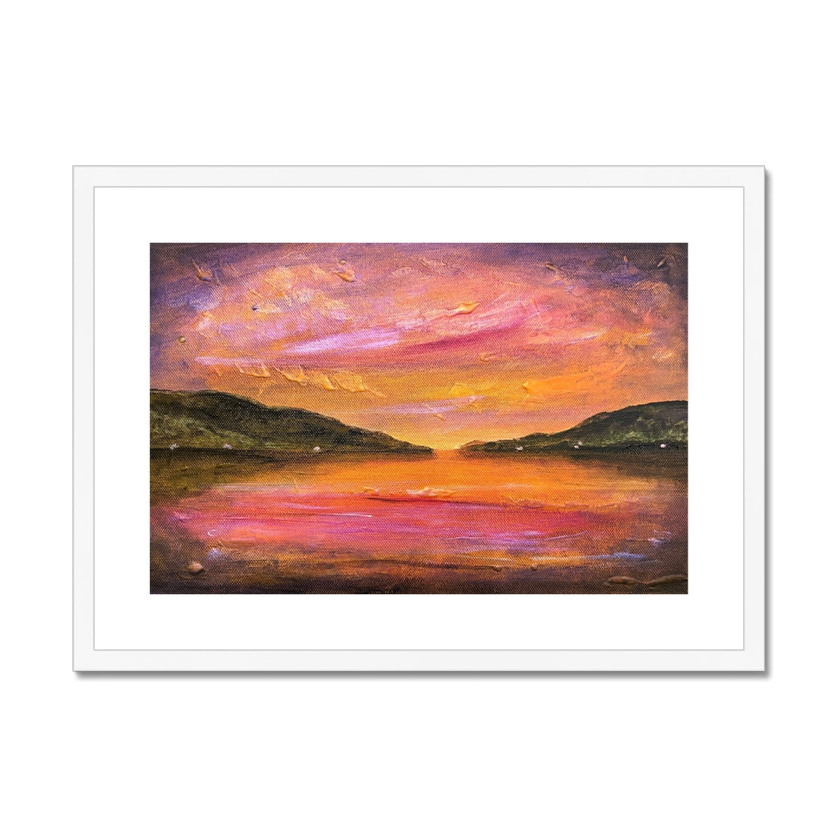 Dawn Breaks Over Loch Ness Art Prints - Lochs & Mountains Gallery Scotland - Free Shipping Worldwide