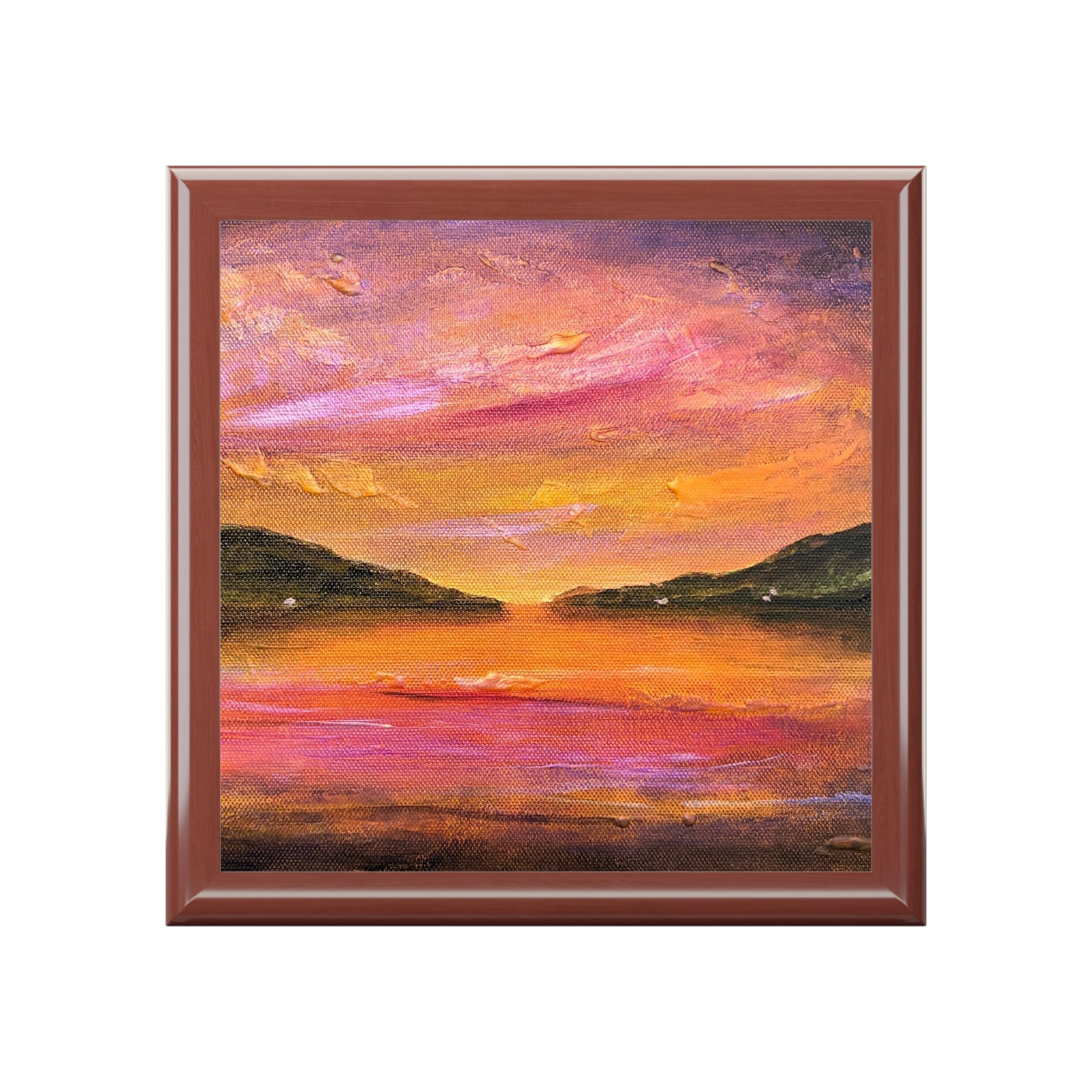 Dawn Breaks Over Loch Ness | Jewellery Box | Scotland - Lochs & Mountains Art Gallery - Free Shipping Worldwide