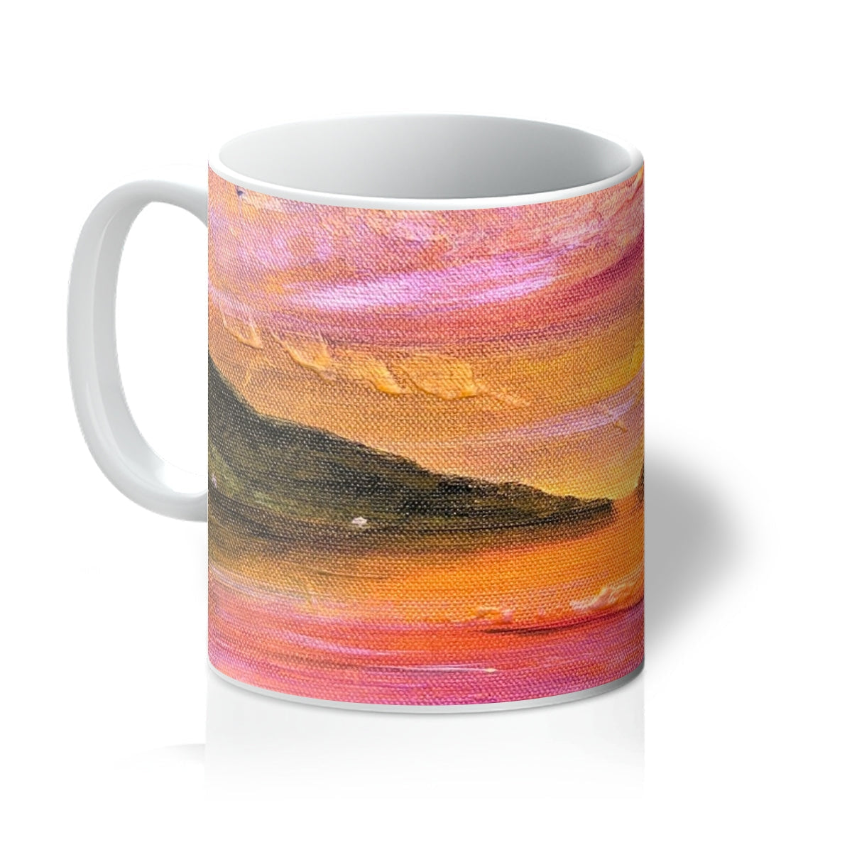 Dawn Breaks Over Loch Ness Mug - Lochs & Mountains Art Gallery Scotland - Free Shipping Worldwide