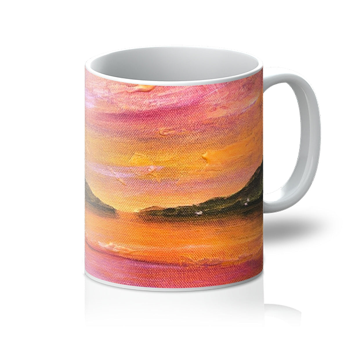 Dawn Breaks Over Loch Ness Mug - Lochs & Mountains Art Gallery Scotland - Free Shipping Worldwide