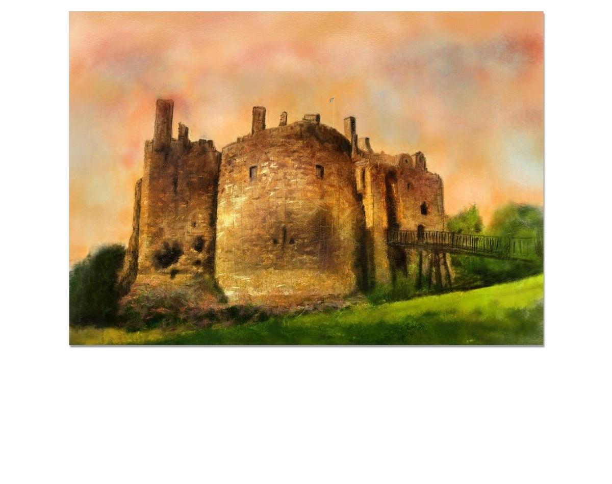 Dirleton Castle Dusk Art Prints from my Historic & Iconic Art Gallery Collection