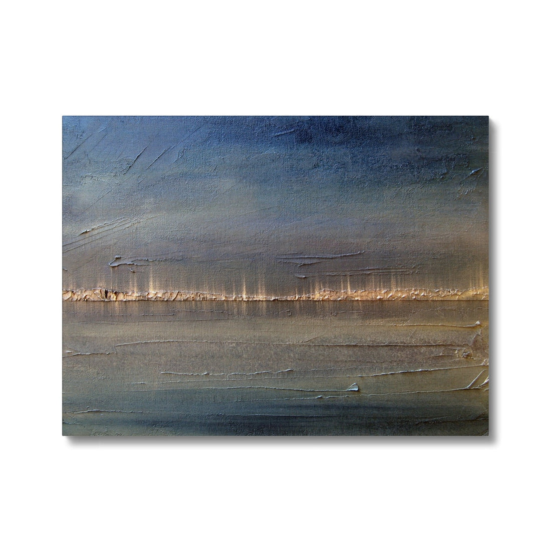 Distant Lights Lake Ontario Canvas | World Art Gallery | Paintings, Prints, Homeware and Art Gifts From Scotland By Scottish Artist Kevin Hunter