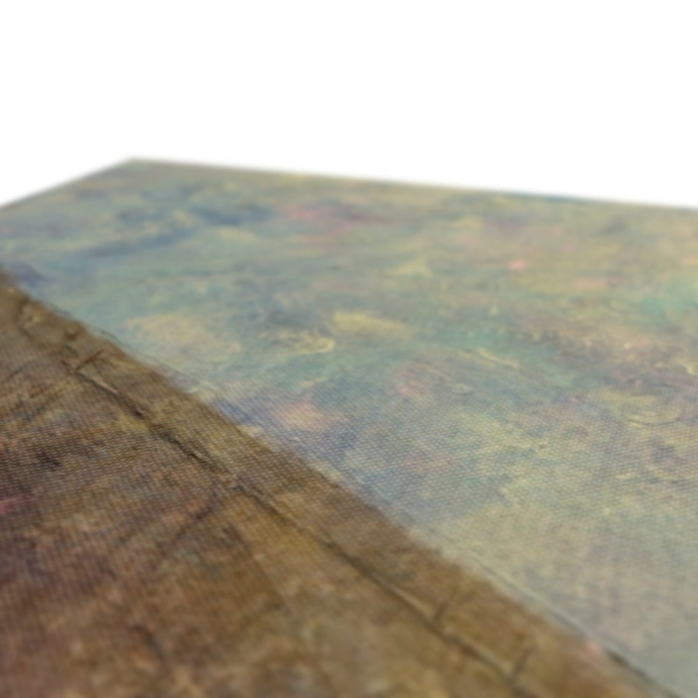 Camouflage tactical gear patch on Diving With Sharks canvas print