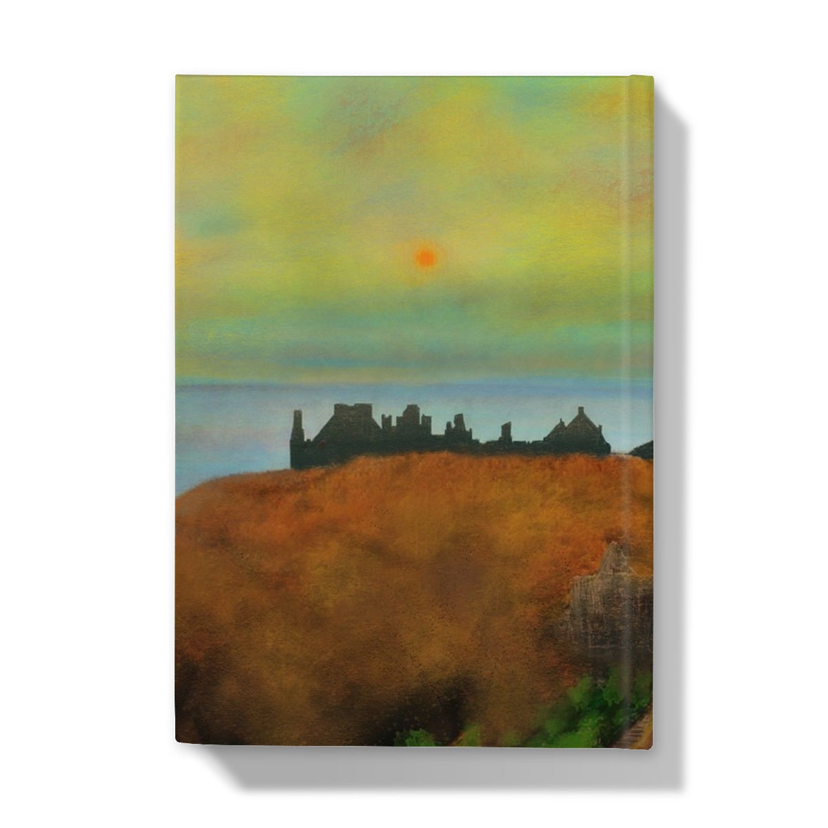 Dunnottar Castle Art Gifts Hardback Journal-Journals & Notebooks-Historic & Iconic Scotland Art Gallery-Paintings, Prints, Homeware, Art Gifts From Scotland By Scottish Artist Kevin Hunter