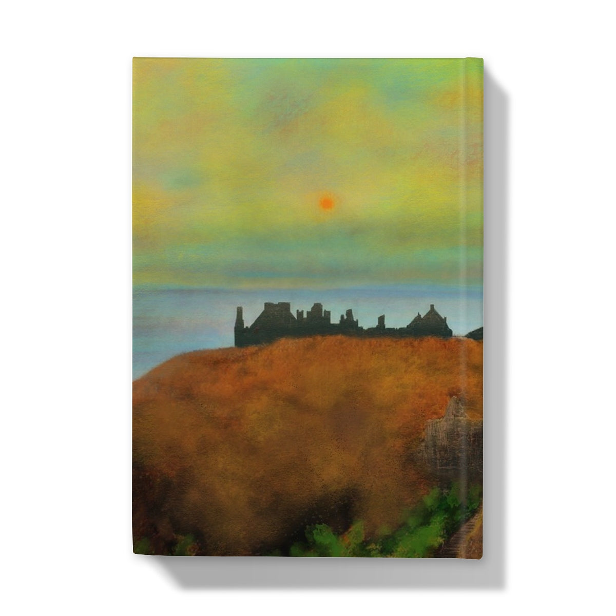 Dunnottar Castle Dusk Art Gifts Hardback Journal