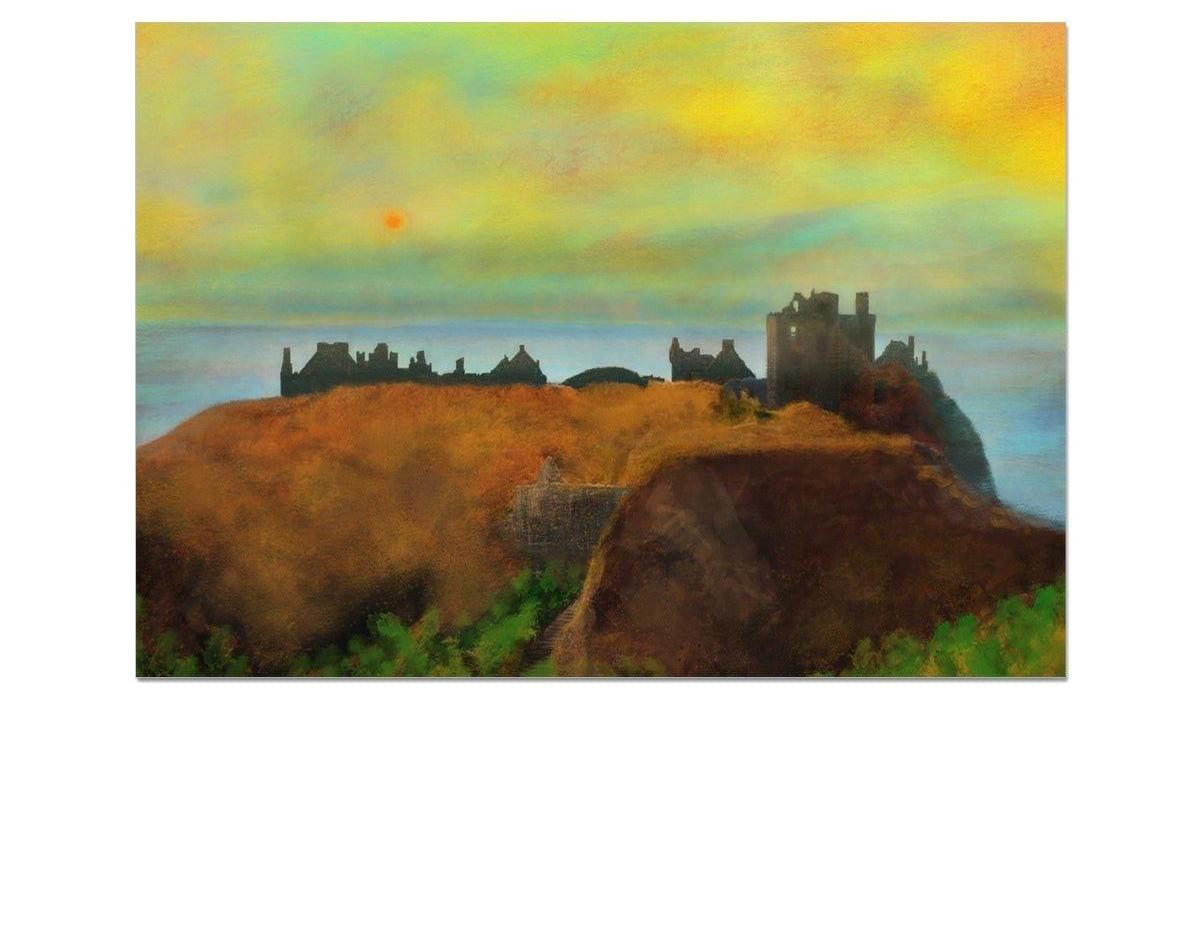 Dunnottar Castle Dusk Dusk Art Prints