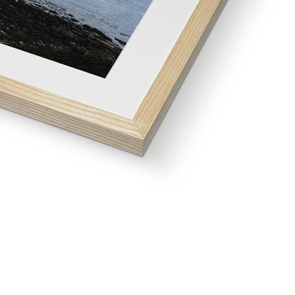 Dunnottar Castle Mist Painting | Framed & Mounted Prints From Scotland-Framed & Mounted Prints-Scottish Castles Art Gallery-Paintings, Prints, Homeware, Art Gifts From Scotland By Scottish Artist Kevin Hunter