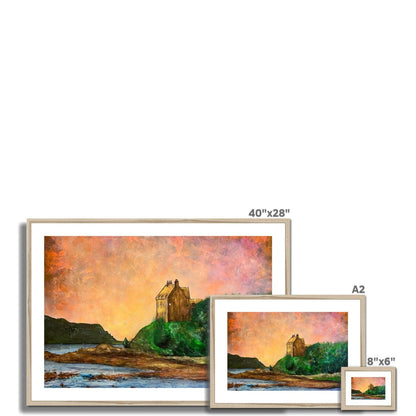 Duntrune Castle Painting | Framed &amp; Mounted Prints From Scotland