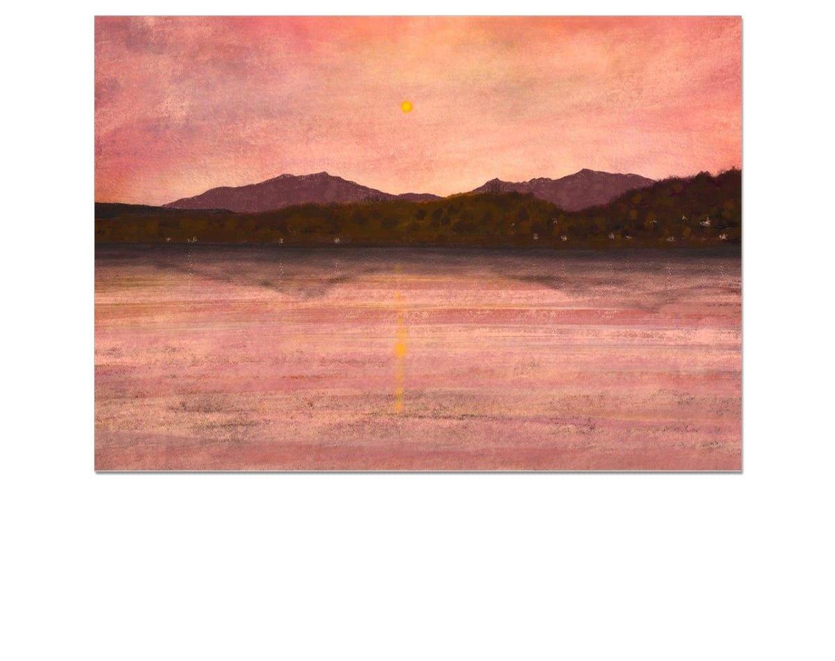 Dusk Over Arran & Bute Art Prints