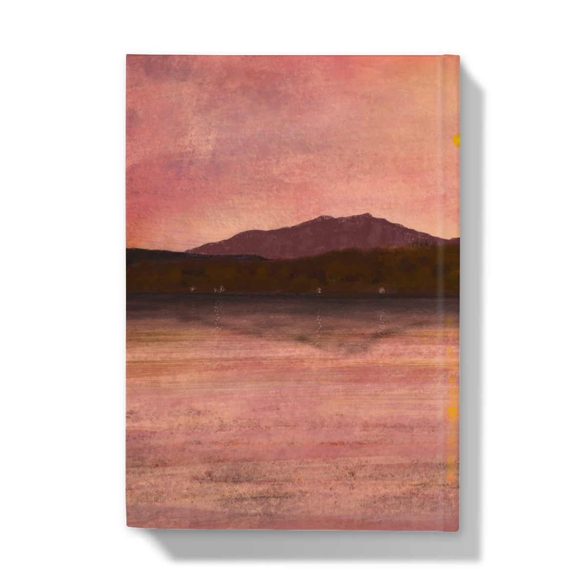 2019 MacBook Pro with Touch Bar on Dusk Over Arran & Bute Journal