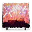 Edinburgh Castle Fireworks Scottish Slate Art
