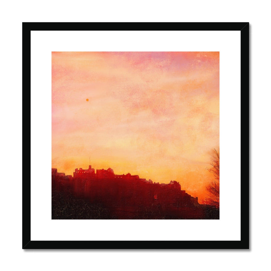 Edinburgh Castle Sunset Art Prints