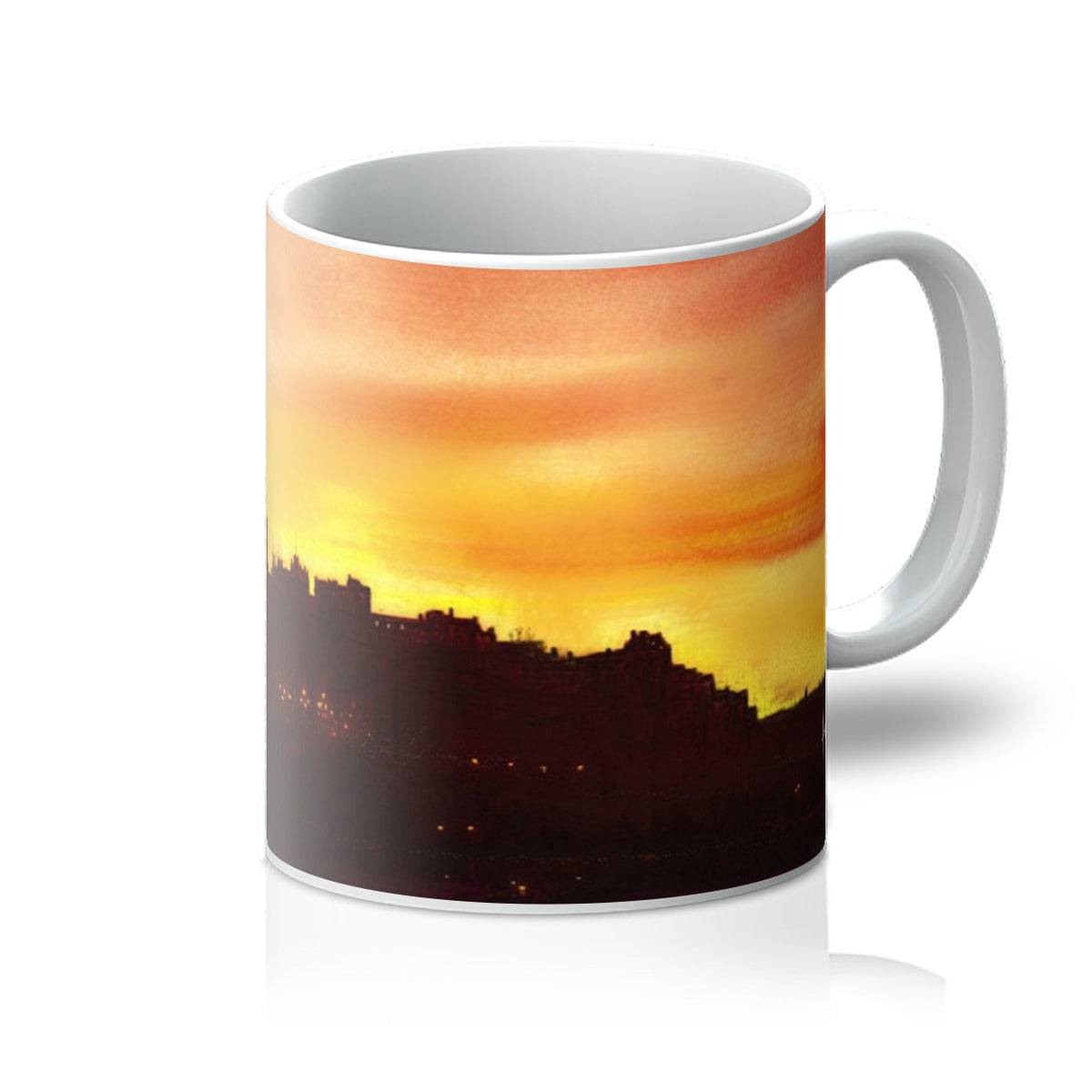 Edinburgh Sunset Art Gifts Mug