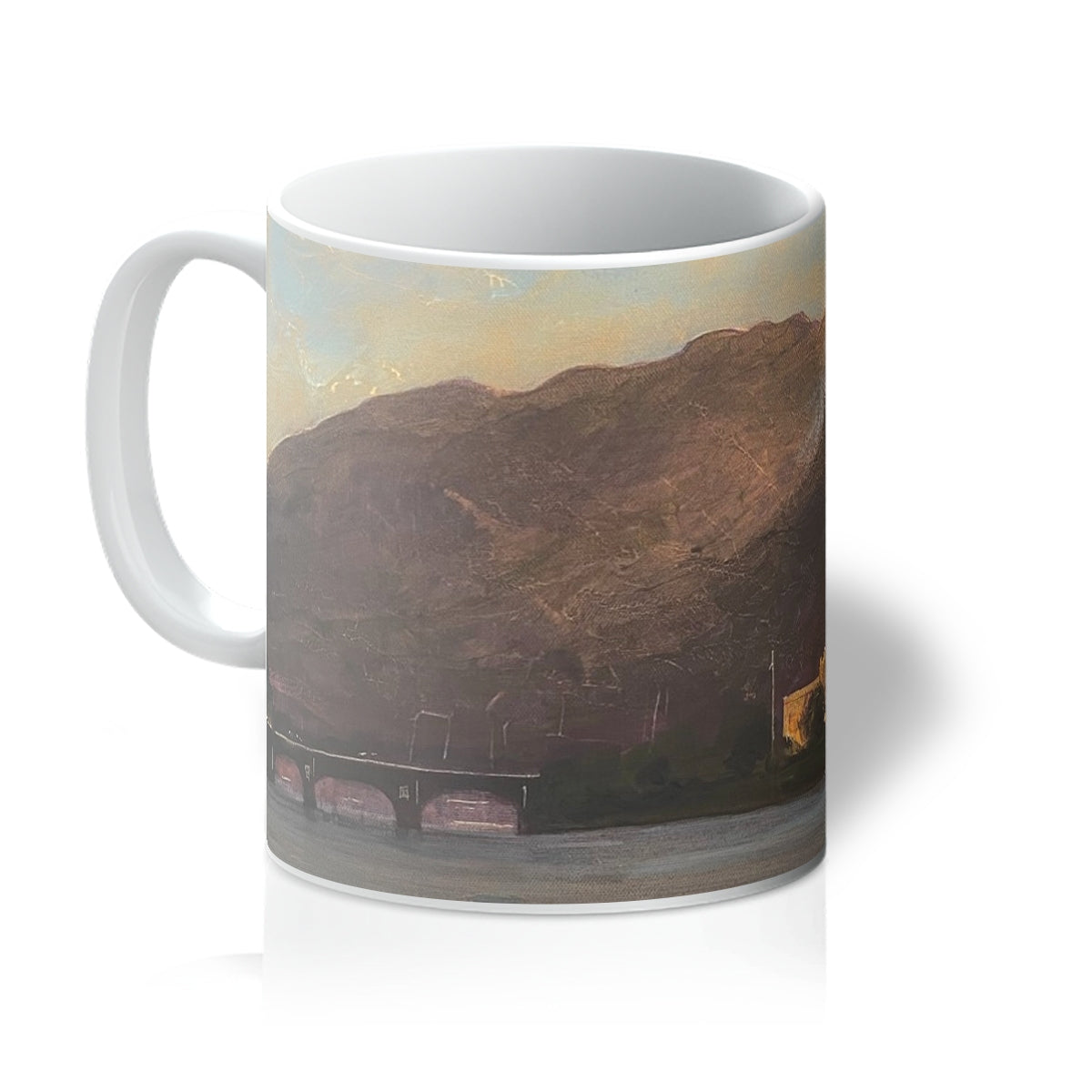 Eilean Donan Castle Art Gifts Ceramic Mug from my Historic & Iconic Scotland Art Gallery Art Gallery Collection