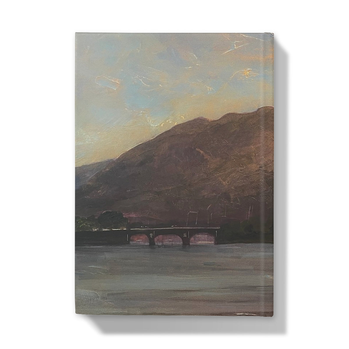 Eilean Donan Castle Art Gifts Hardback Journal-Journals & Notebooks-Historic & Iconic Scotland Art Gallery-Paintings, Prints, Homeware, Art Gifts From Scotland By Scottish Artist Kevin Hunter