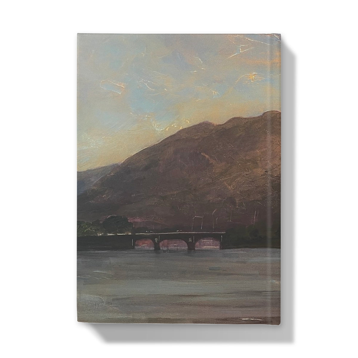 Eilean Donan Castle Art Gifts Hardback Journal-Journals & Notebooks-Historic & Iconic Scotland Art Gallery-Paintings, Prints, Homeware, Art Gifts From Scotland By Scottish Artist Kevin Hunter