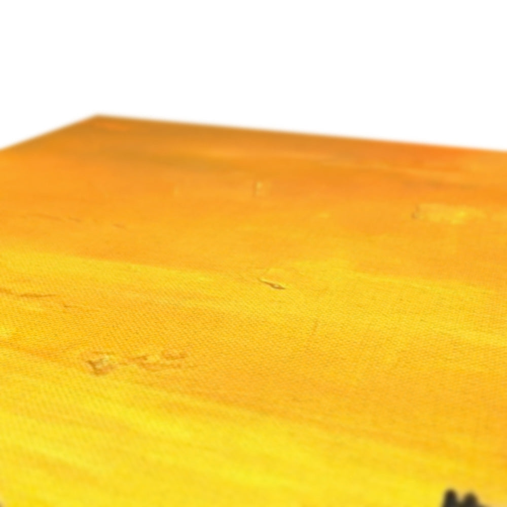 Eilean Donan Castle Dusk Canvas Prints - Historic & Iconic Art Gallery Scotland - Free Shipping Worldwide