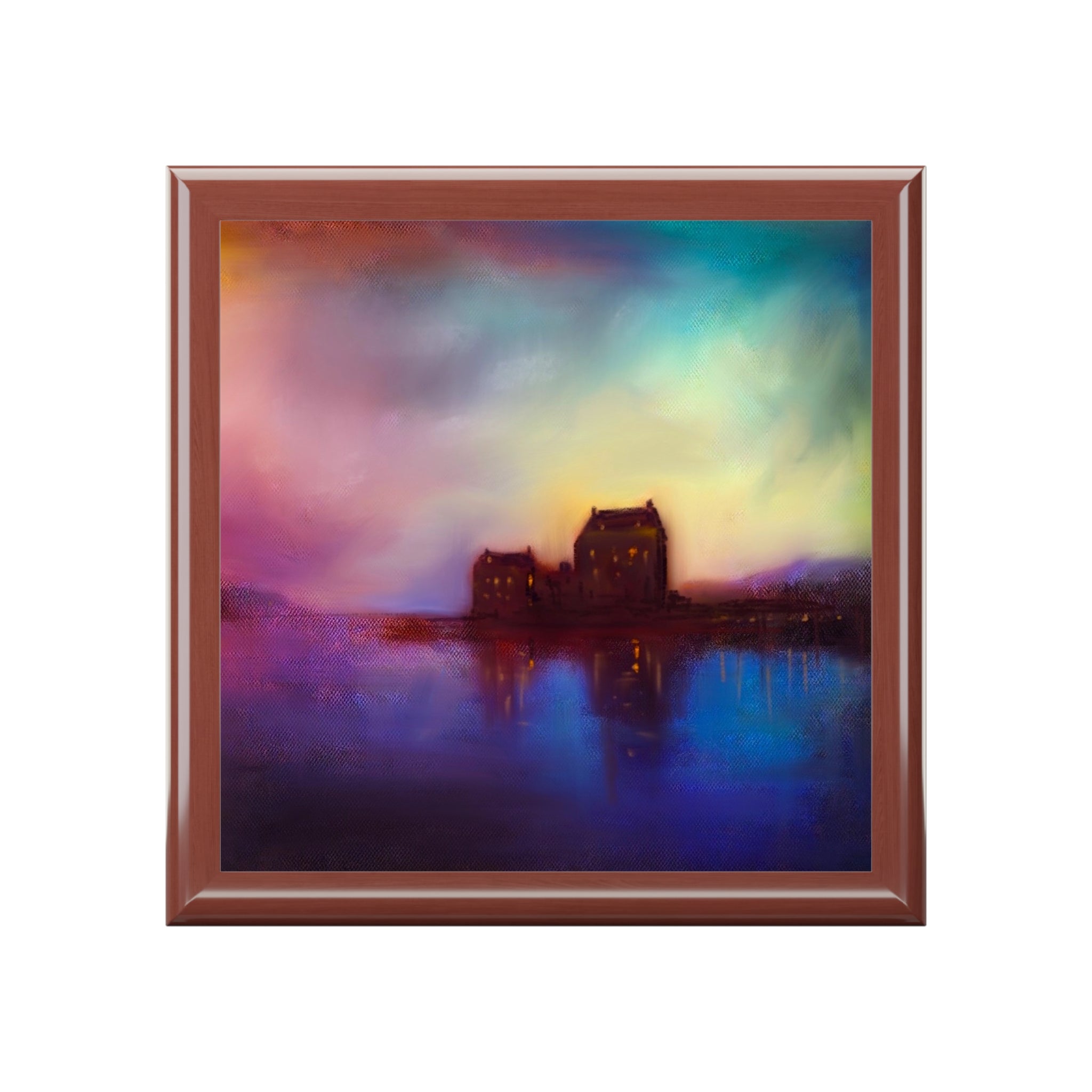 Eilean Donan Castle Sunset | Art Jewelry Box | Scotland